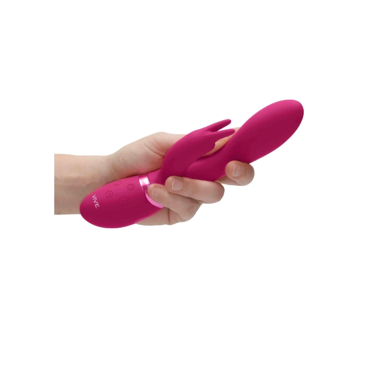 Wibrator do punktu G Zosia - Silikonowy, 2 silniki, 10 funkcji wibracji, wodoodporny