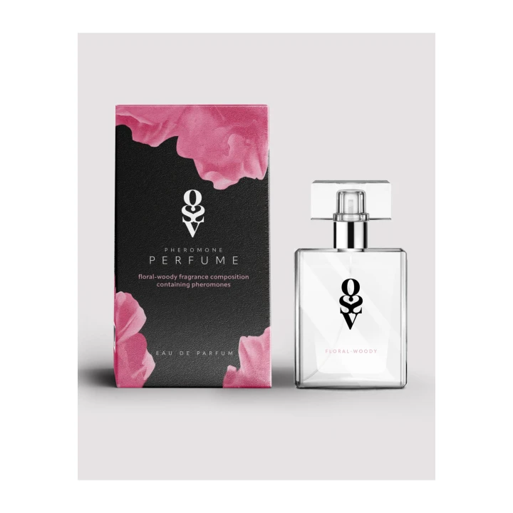 Zestaw prezentowy - OBSESSIVE Medilla Woody, bielizna M/L, perfumy i kula do kąpieli