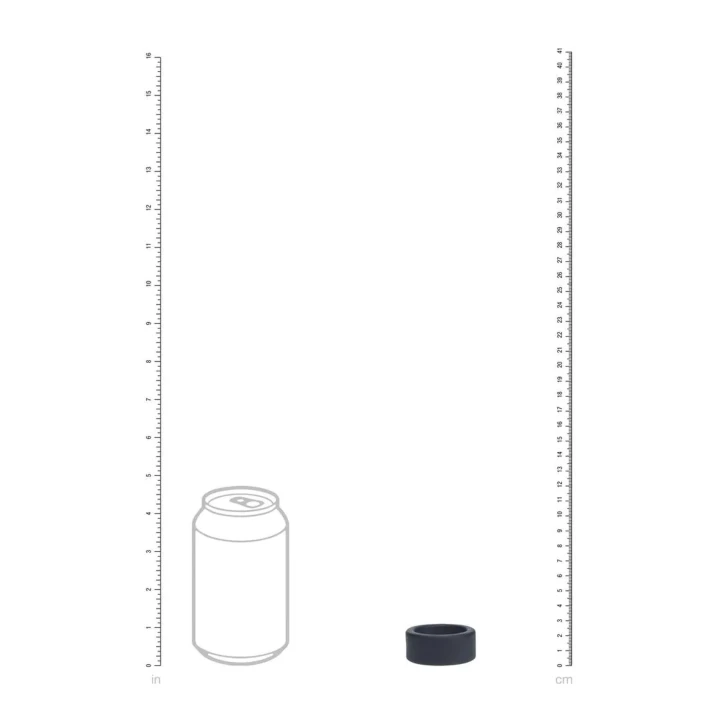 Rozciągacz jąder LEVELZ - Silikon płynny, S - 34mm, czarny, ergonomiczny design