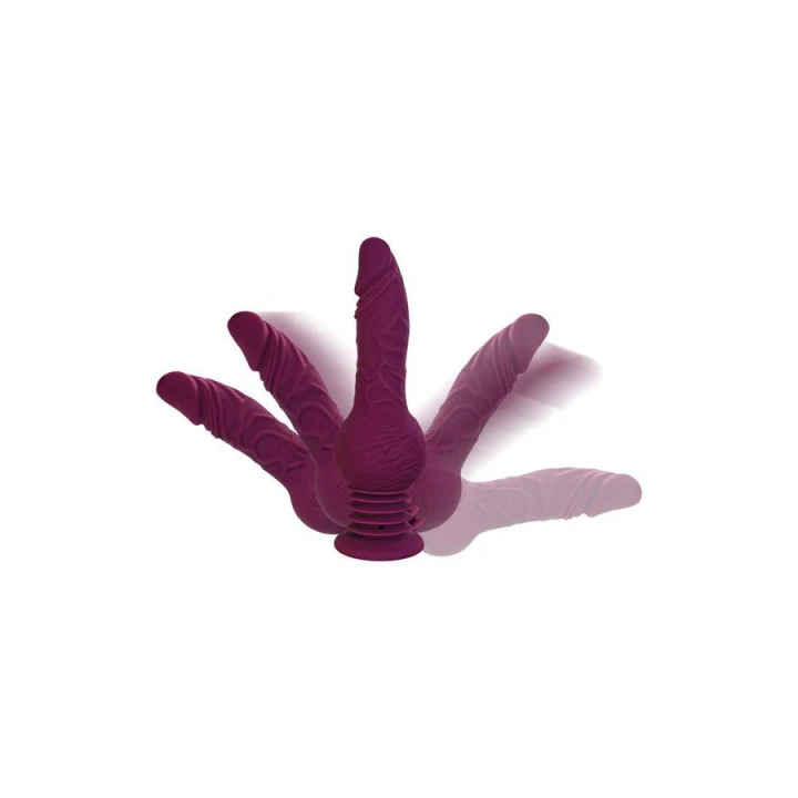 Maszyna seksualna Mini Striker MotorLovers, silikonowa, zdalnie sterowana, 23.5 cm