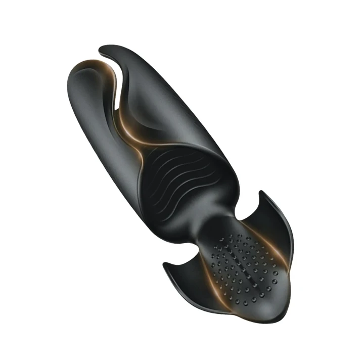 Stymulator penisowy Amanda - wibracje, wodoodporny, materiał ABS/silikon