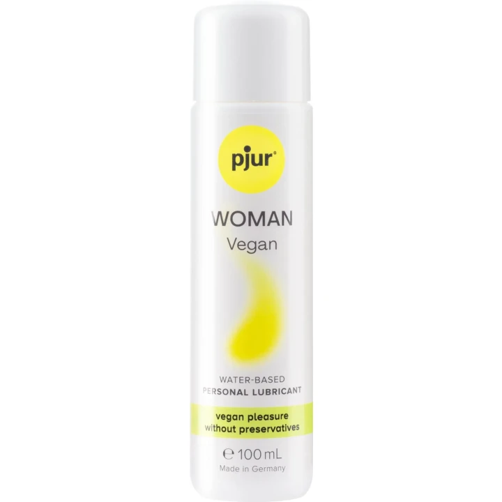Lubrykant wodny pjur WOMAN Vegan 100ml | pH neutralny, 100% wegański, bez parabenów