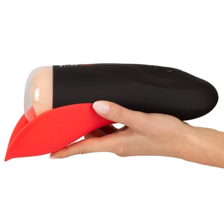 Masturbator PDX Elite z funkcją rytmicznego ssania i wibracji, długość 26,8 cm