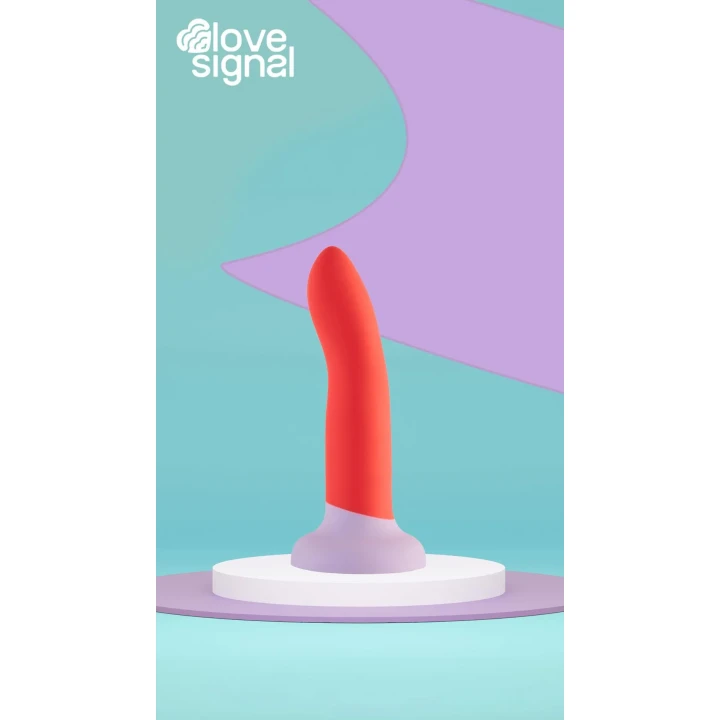 Wibrator klasyczny Dreamtoys Love Signal — silikon, IPX8, 20,5 cm