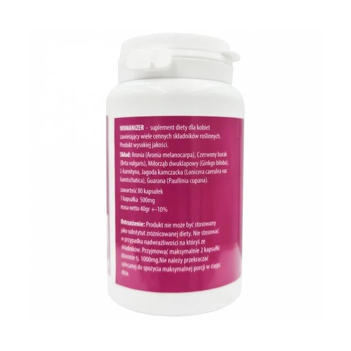 Suplement diety LoveStim Womanizer 80 kapsułek – naturalny, bez sztucznych wypełniaczy, zwiększa libido