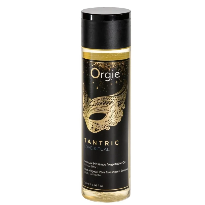 Olejek do masażu - Orgie Tantric Love Ritual, 200 ml, z olejem arganowym i aromatem orchidei