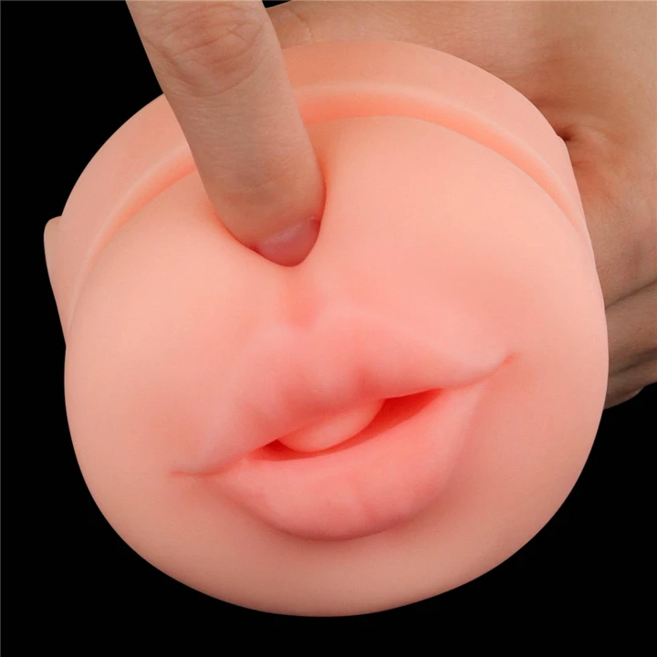 Masturbator TPE Lovetoy, 19.8 cm, z wypustkami, bez ftalanów i lateksu