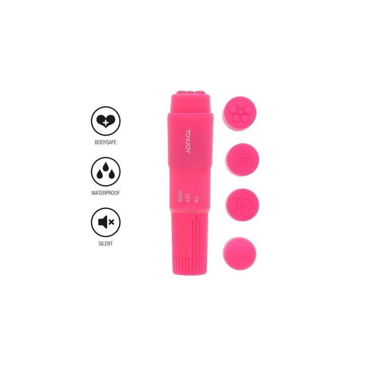 Masażer TPE Funky - Wodoodporny, 9.5 cm, Wymaga 1 baterii AA