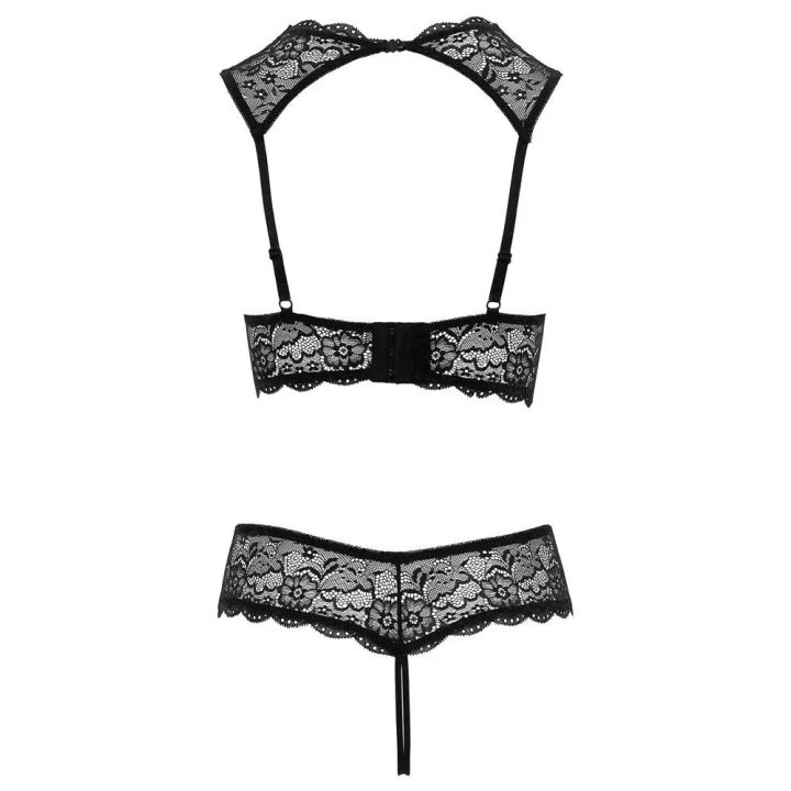Biustonosz typu shelf COTTELLI LINGERIE - Koronkowy, lekko wyściełany, regulowane ramiączka