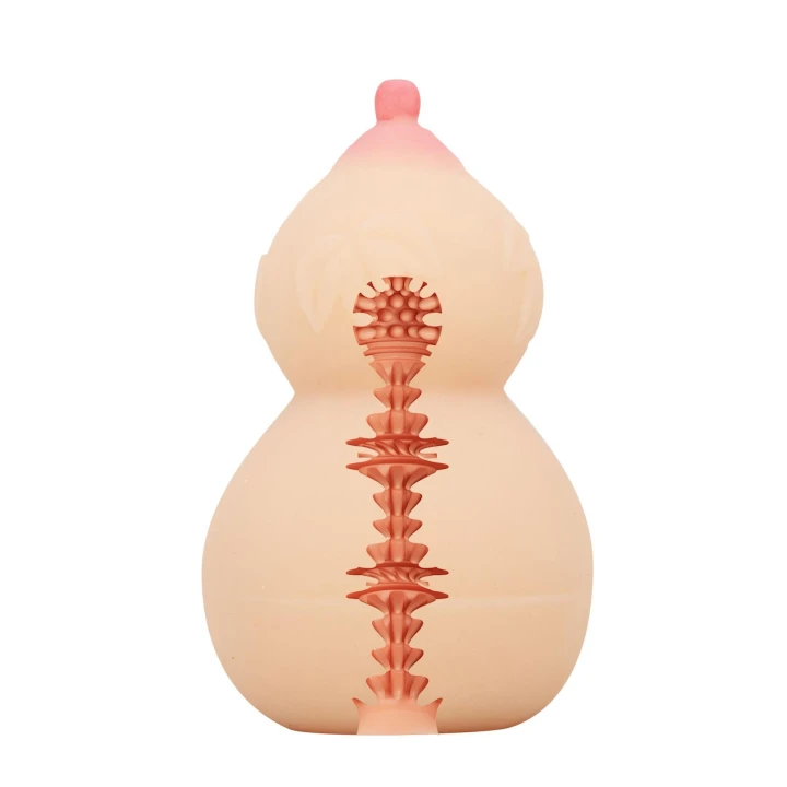 Masturbator TPR CRAZY BULL - ergonomiczny kształt, stymulująca struktura, rozciągliwy