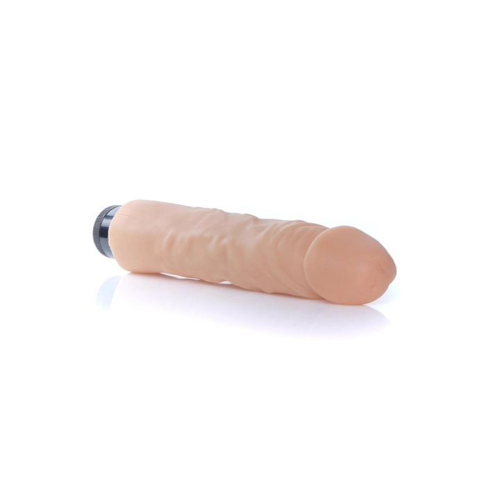 Wibrator Real Skin – ultra realistyczny, TPE, regulowane wibracje, wodoodporny