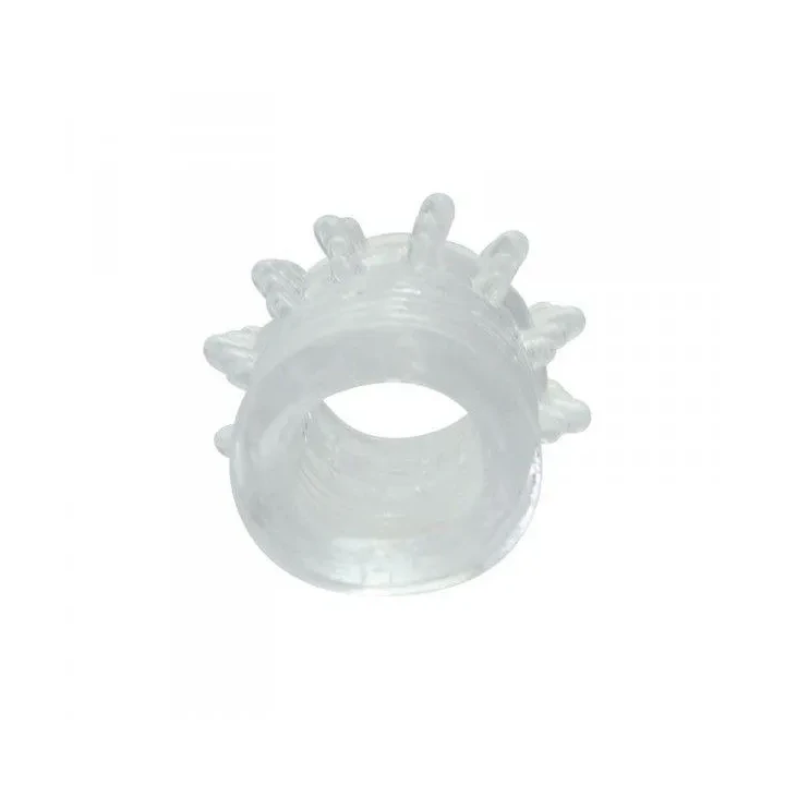 Nakładka stymulująca na penisa TPE, 2.7 cm, 10 cm długości, bez ftalanów