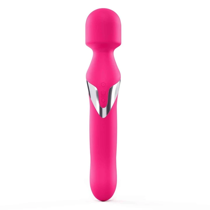 Wibrator rotacyjny Dorcel Dual Orgasms, silikon, 7 trybów wibracji, wodoodporny