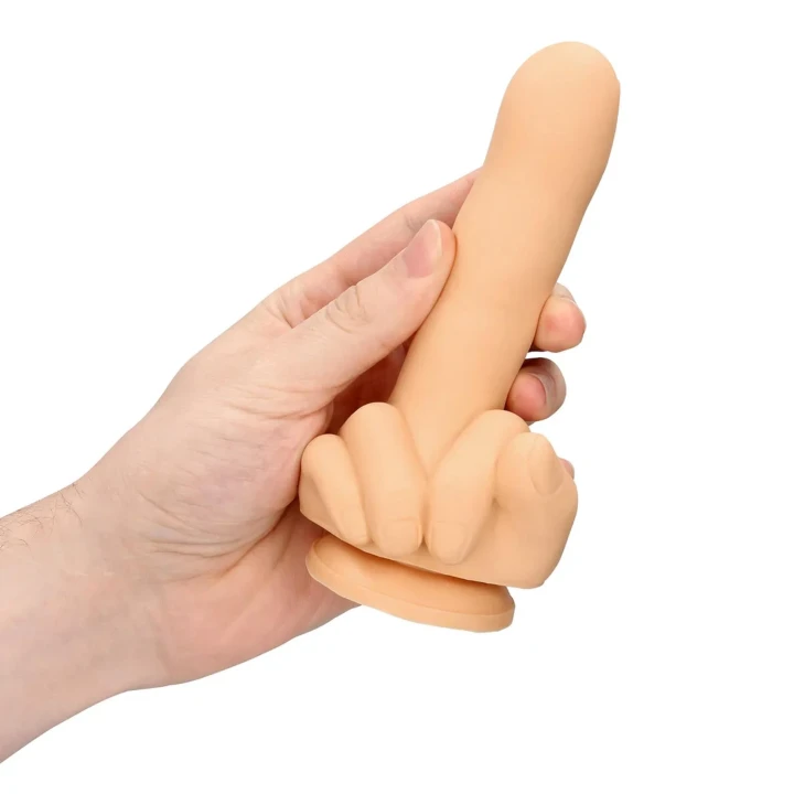Dildo - Up Yours - Materiał: Silikon płynny, Wymiary: 2,90 cm, Design humorystyczny