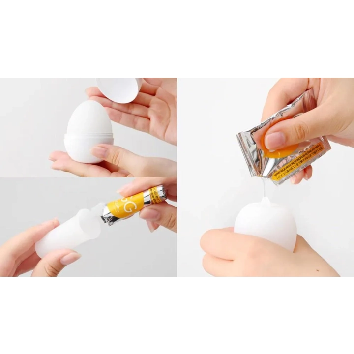 Masturbatory jajka Tenga Egg Variety Pack - 6 elastycznych, jednorazowych stymulatorów