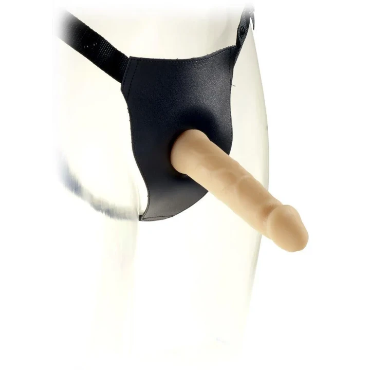 Strap-On Me You Us, 16,5 cm, wodoodporny, regulowane szelki, komfortowy materiał