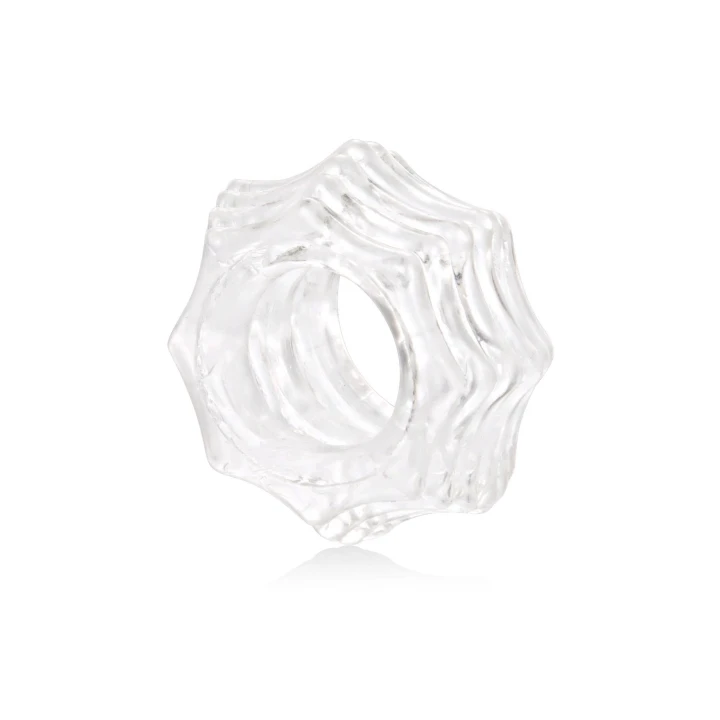 Pierścień erekcyjny z elastycznego termoplastycznego kauczuku, 2 cm, stymulujący