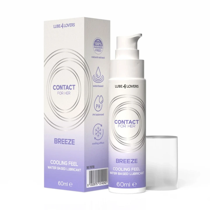Lubrykant chłodzący Breeze 60 ml - wodny, zwiększający komfort i intensywność doznań