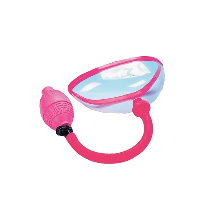 Pompka higieniczna do mszycy PUSSY PUMP, ABS, różowa, z zaworem upustowym