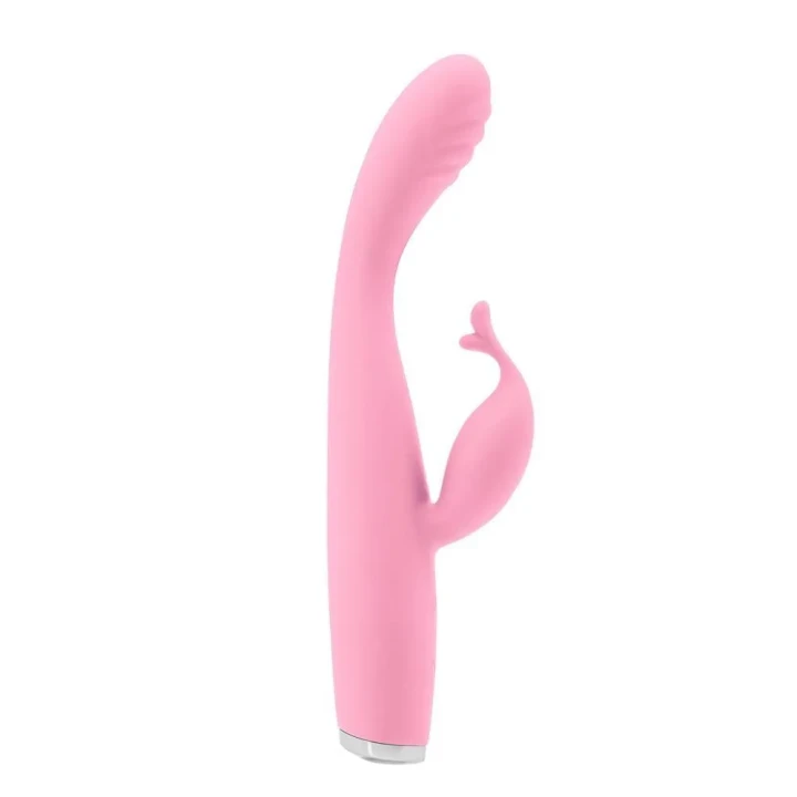 Wibrator rabit LUXE SKYE - silikon, ładowany, wodoodporny, 7.4 x 1.6 cala