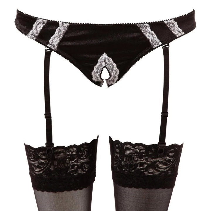 Strój do odgrywania ról COTTELLI LINGERIE – zestaw seksownej służby z akcesoriami
