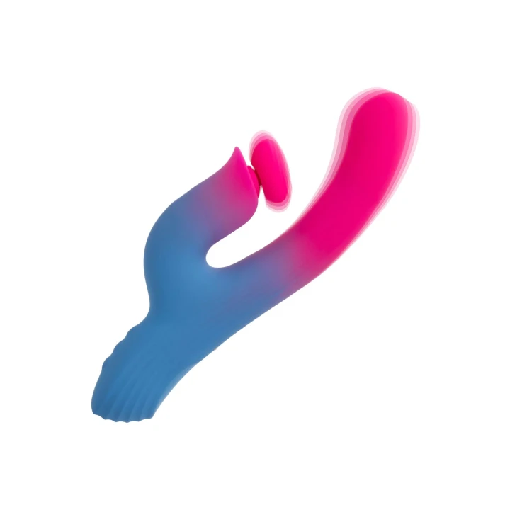 Wibrator do podwójnej stymulacji, serii Dual Stimulator, 1000 kombinacji, IPX7