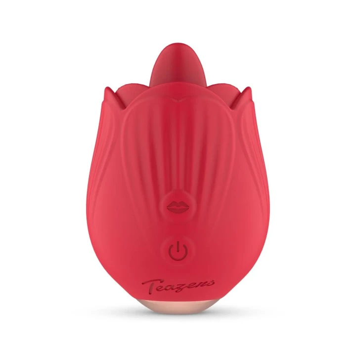 Stymulator łechtaczki Teazers - Wibracje i Efekt Lizania, Rose Design