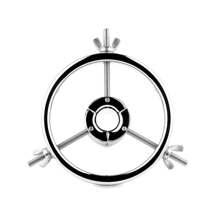 Metalowy rozpieracz analny Fetish Series — mechanizm regulacji, średnica 4/10 cm