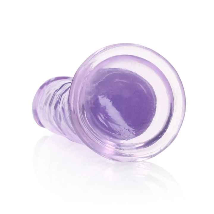 Dildo Realistyczne CRYSTAL CLEAR, 8.7'' (22 cm), Przyssawka, Bez ftalanów, TPE