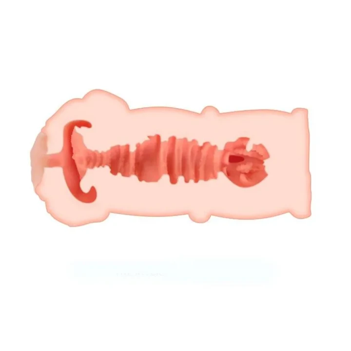 Masturbator dla mężczyzn CRAZY BULL - Lillian, wodoodporny, kompaktowy, TPR