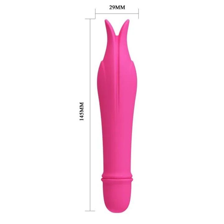 Wibrator silikonowy PRETTY LOVE - EDWARD, 10 funkcji wibracji, 14,5 cm długości