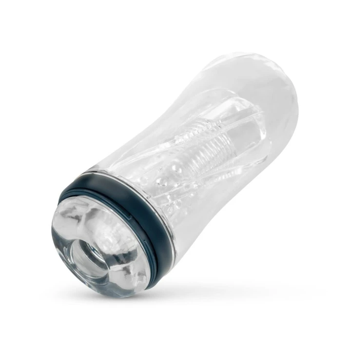 Masturbator przezroczysty FPPR, 18cm długości, elastyczny materiał, wodoodporny