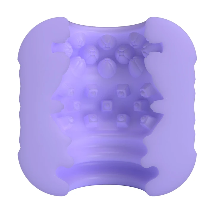 Masturbator dwustronny PRETTY LOVE Cary, teksturowany kanał, kompaktowy 6cm