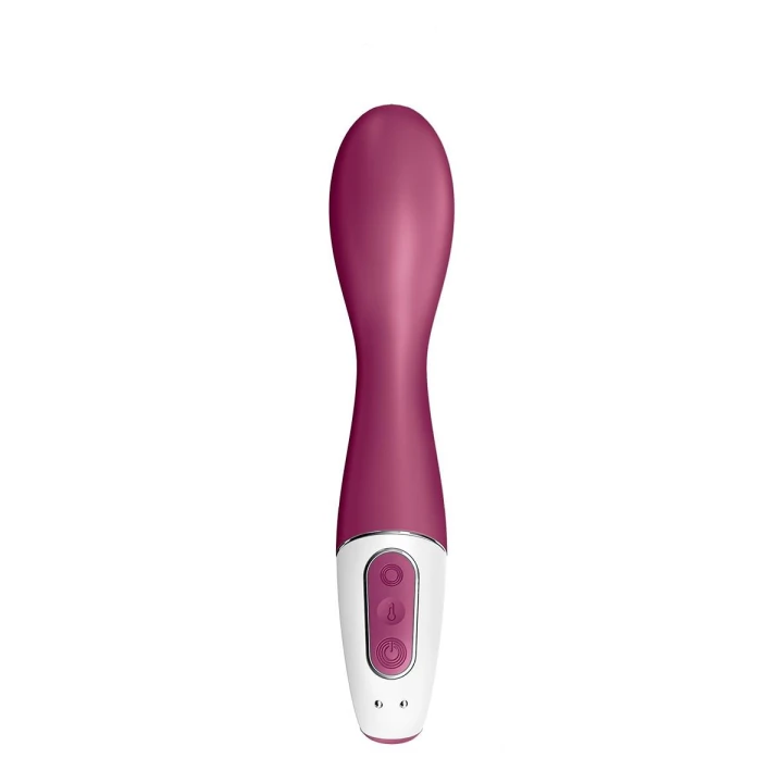 Wibrator Satisfyer - Hot Spot, podgrzewany, sterowanie przez aplikację, silikonowy