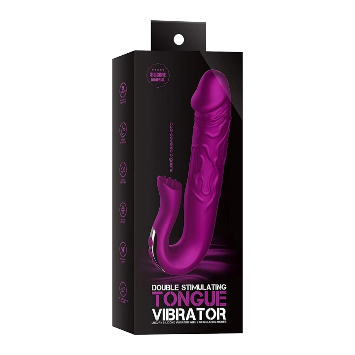 Dildo Realistyczny z Wibracją, Silikon Medyczny, 10 Prędkości, Wodoodporny IPX7