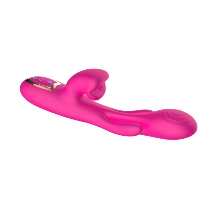 Masażer wibracyjny Towos, 10 trybów wibracji i ruchu, silikon medyczny