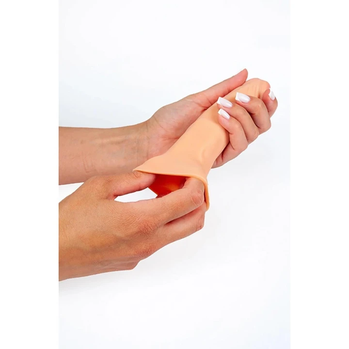 Nakładka przedłużająca - TPE, 17,5 cm długości, elastyczna, realistyczny wygląd