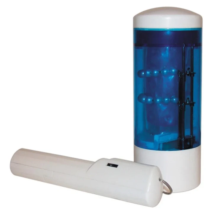 Masturbator do ust, niebieski TPE, 21 cm, z silnikiem i regulacją mocy