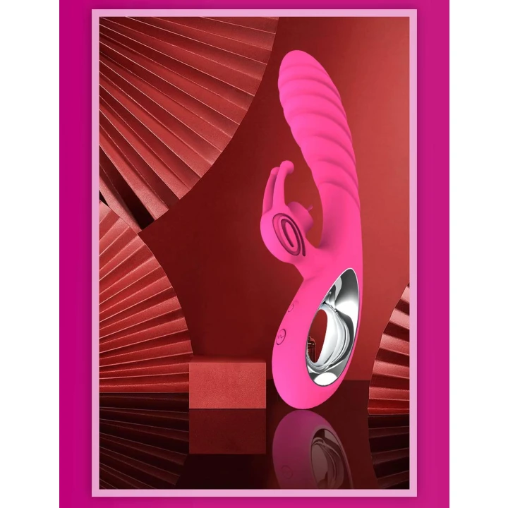 Masażer wibracyjny Vicky - silikon medyczny, 36 trybów, wodoodporny