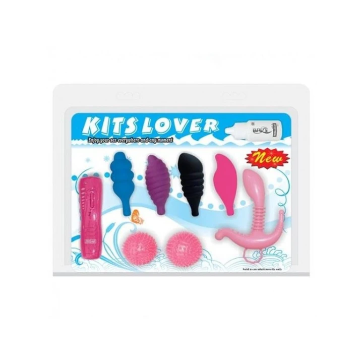 Zestaw wibratorów – 6 stymulatorów, różnorodne kształty, delikatne wibracje