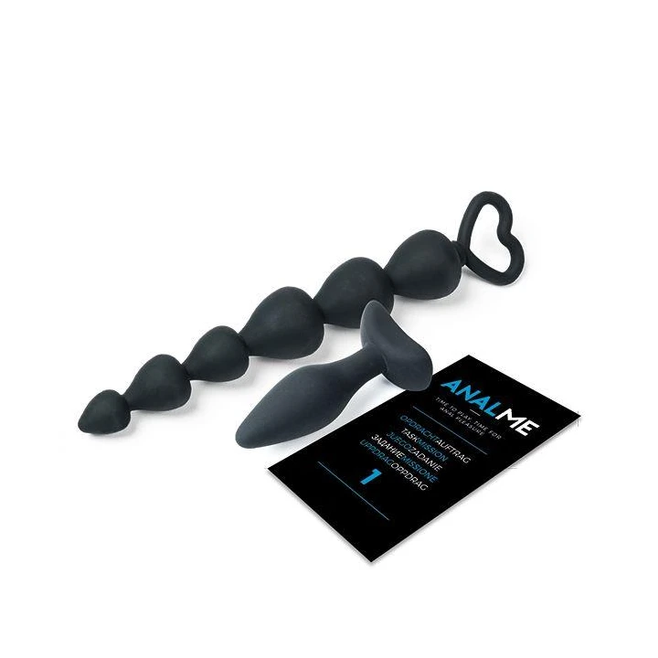 Gra erotyczna - XXX-ME ANALME, 6 zadań, korek analny, koraliki analne