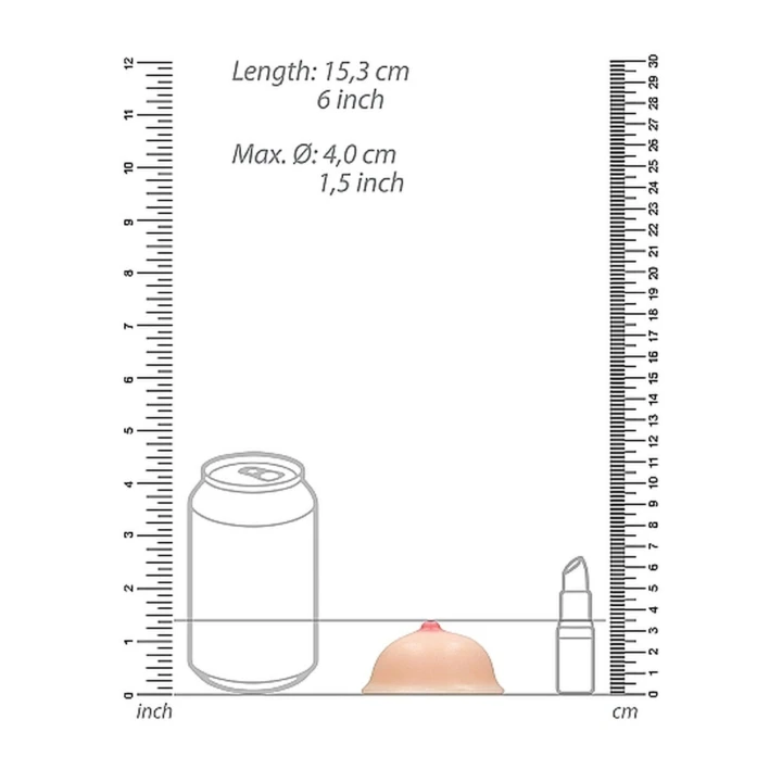 Mydło masujące S-LINE - realistyczny kształt 7,3 cm, świeżość i nawilżenie