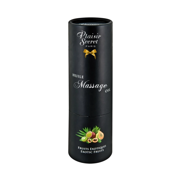 Olejek do masażu Plaisir Secret - Egzotyczne owoce, 59ml, Nawilżenie i zmysłowe aromaty