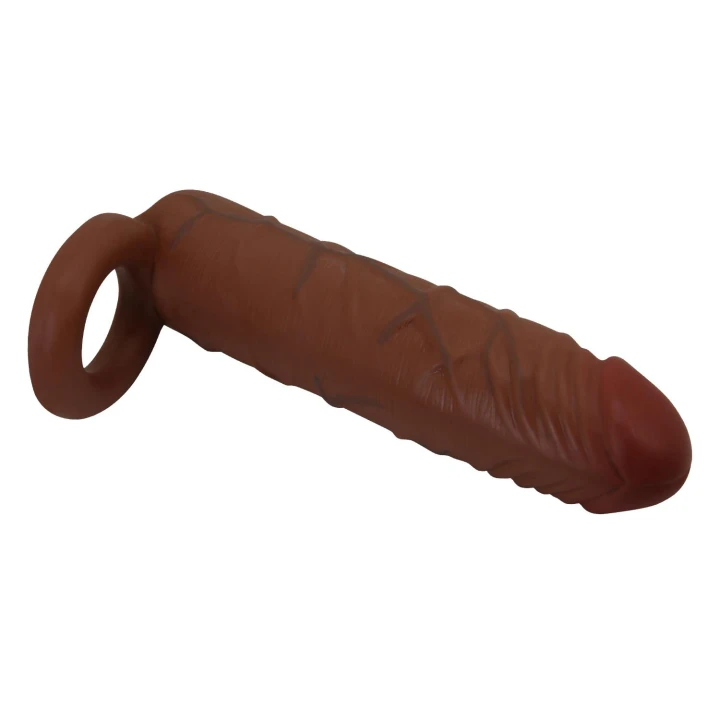 Rękaw na penisa PRETTY LOVE Kaile, TPR, elastyczny, realistyczny wygląd