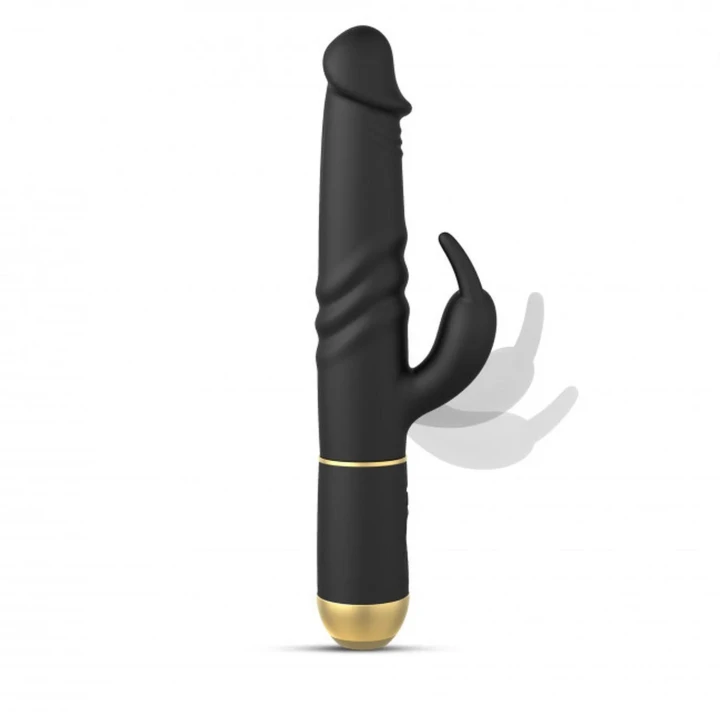 Wibrator Dorcel FURIOUS RABBIT 2.0 - 3w1, 7 trybów wibracji, silikonowy, USB