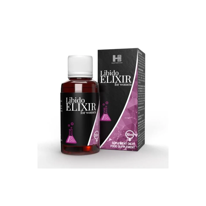 Suplement diety - Libido ELIXIR - Wzmożenie libido, Skoncentrowana formuła, 30ml