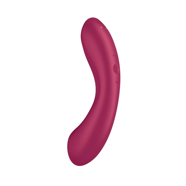 Wibrator punktu G Satisfyer Curvy Trinity 1 | 3 silniczki, wodoszczelność IPX7, silikon medyczny