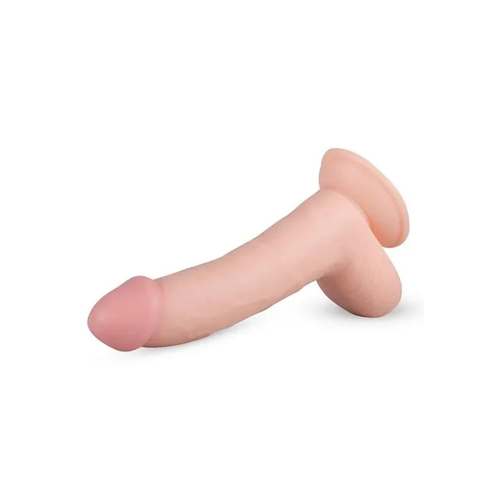 Dildo Real Fantasy Cliff, 22 cm długości, elastyczny, przyssawka, wodoodporny