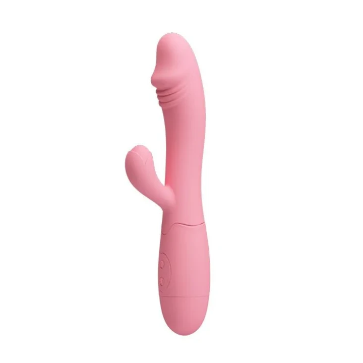 Masażer wibracyjny PRETTY LOVE - silikon, 30 funkcji, 19,5 cm długości