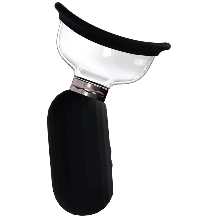 Pompka do piersi i sromu DAZZLING - Ładowana, Silikonowa, Efektywne Ssanie